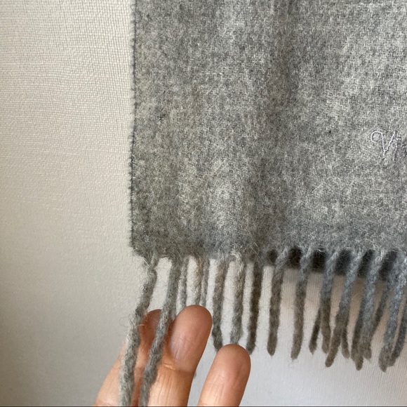 Vivienne Westwood Grey Wool Scarf - Picture 4 of 7